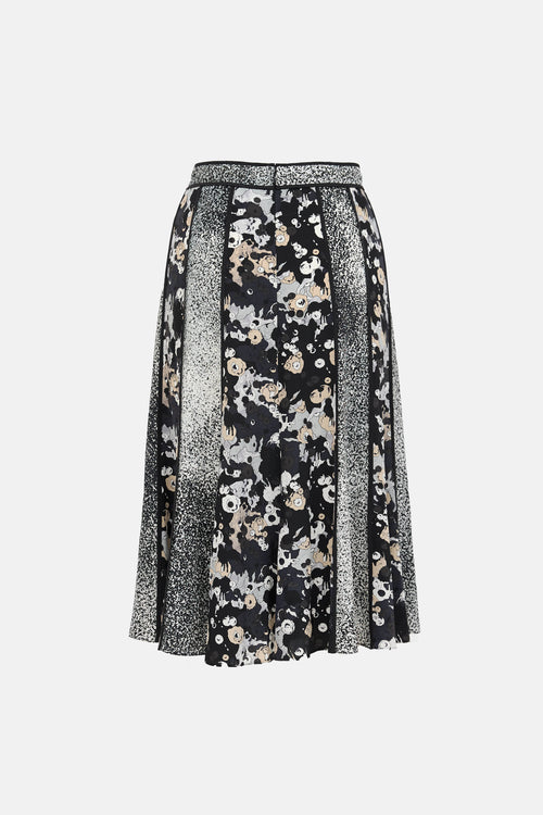 Kenzo Silk Moon Map Skirt