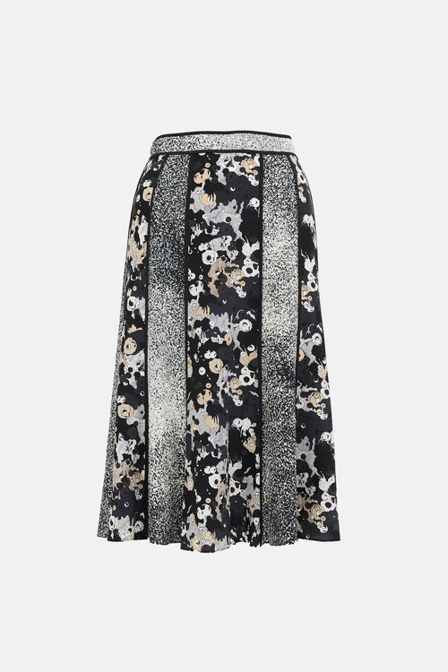 Kenzo Silk Moon Map Skirt