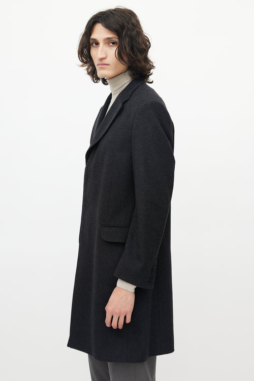 Kenzo Grey Wool Coat