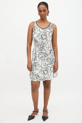 Kenzo Knit Jacquard Dress