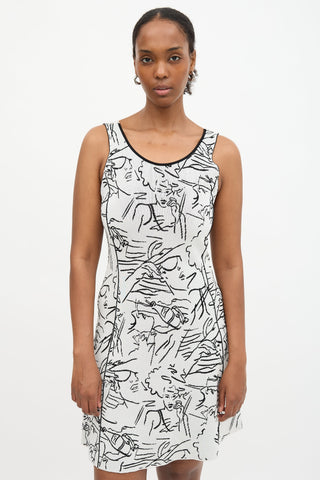 Kenzo Knit Jacquard Dress