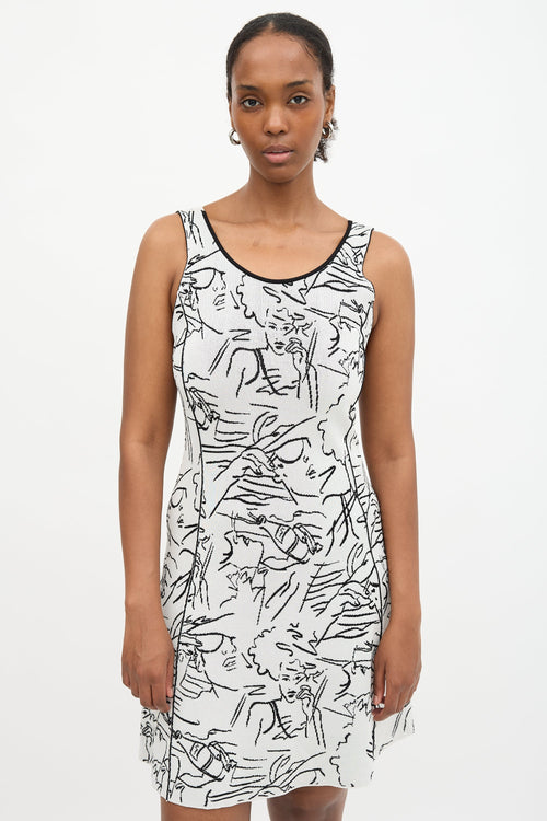 Kenzo Knit Jacquard Dress