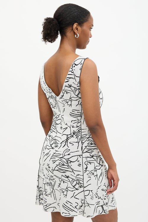 Kenzo Knit Jacquard Dress