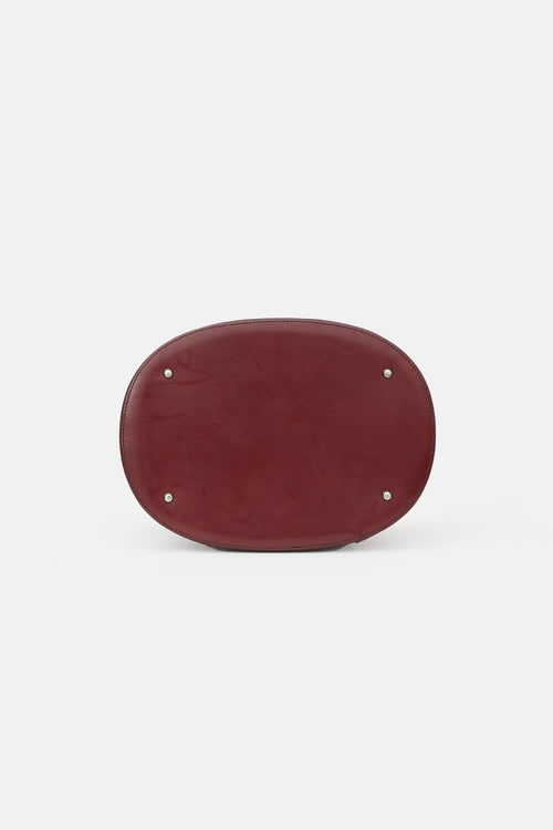 Kenzo Leather Pagodon Bucket Bag