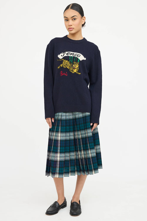 Kenzo Wool Graphic Sweater