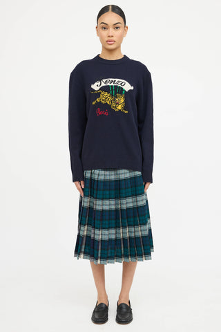 Kenzo Wool Graphic Sweater