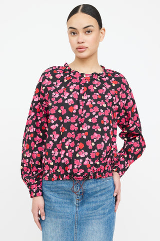 Kenzo Floral Blouse Top