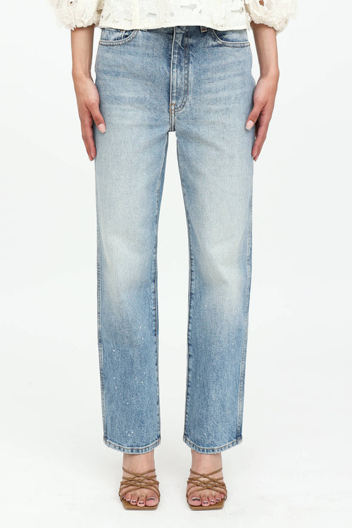 Khaite Abigail Straight Leg Jeans