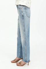 Khaite Abigail Straight Leg Jeans