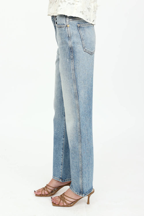 Khaite Abigail Straight Leg Jeans