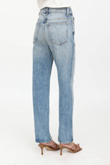 Khaite Abigail Straight Leg Jeans