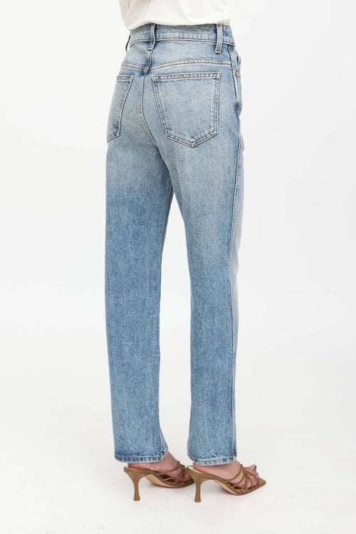 Khaite Abigail Straight Leg Jeans