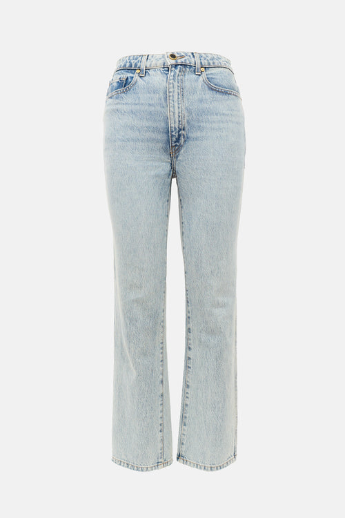 Khaite Abigail Straight Leg Jeans