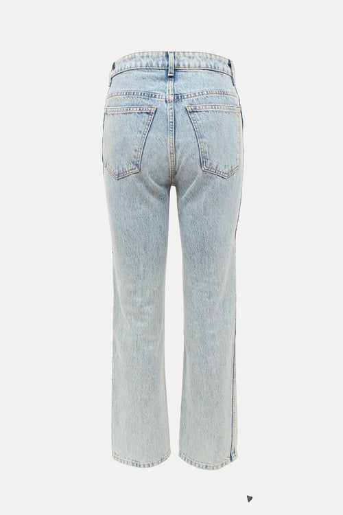 Khaite Abigail Straight Leg Jeans