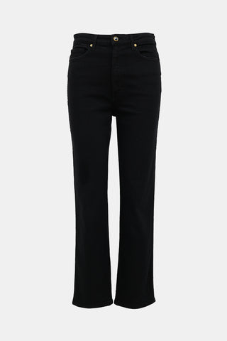 Khaite Abigail Straight Leg Jeans