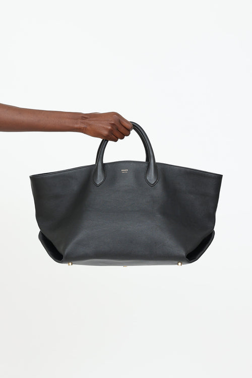Khaite Leather Amelia Medium Tote Bag