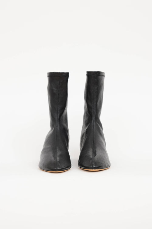 Khaite Leather Apollo Boot