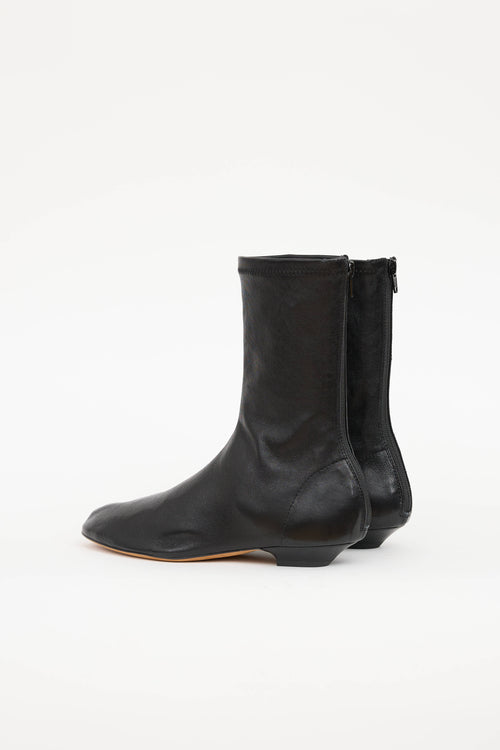 Khaite Leather Apollo Boot