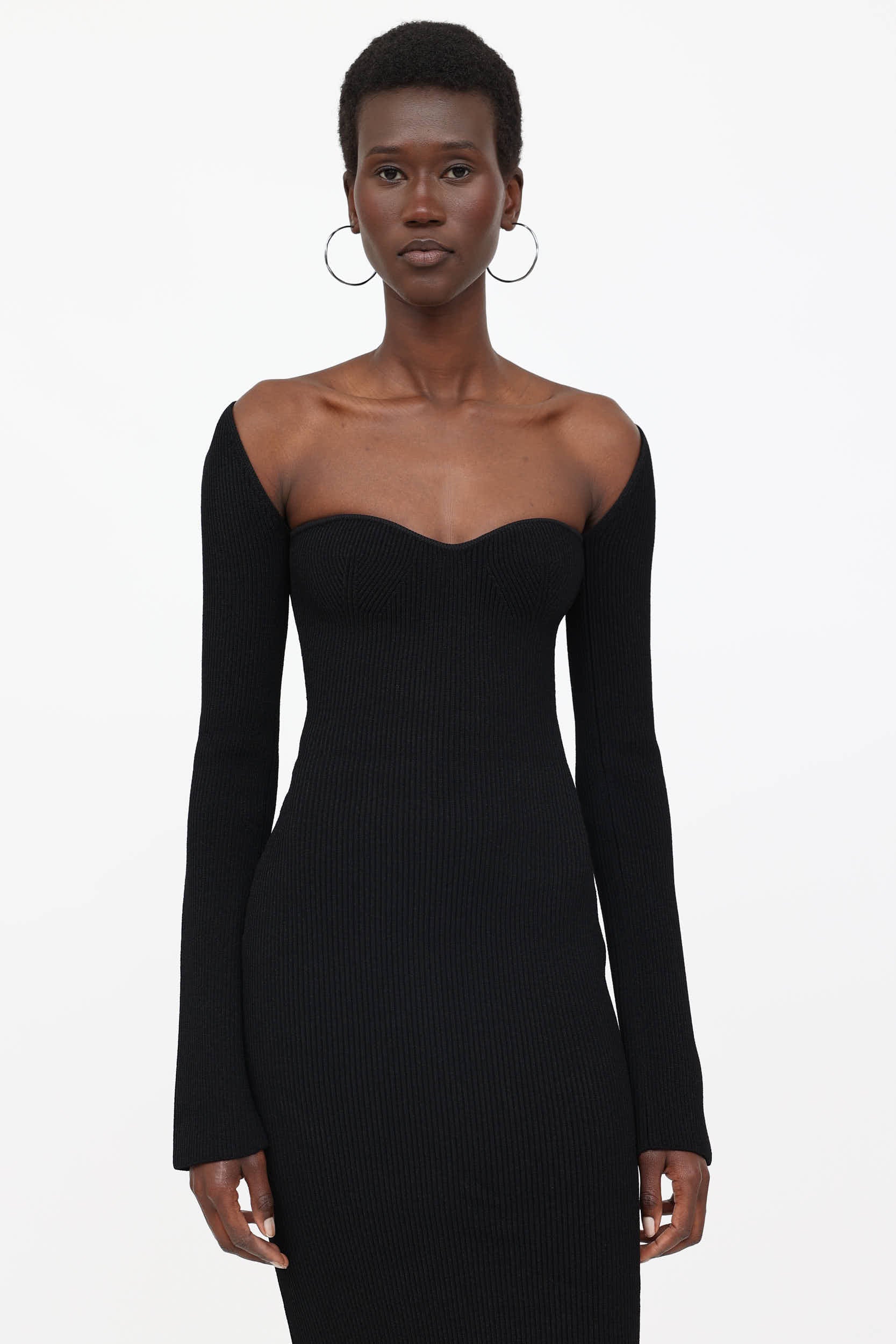 cult gaia saida knit dress Cult Gaia Nissa Knit Dress White – ABC Dress Hire main image 1