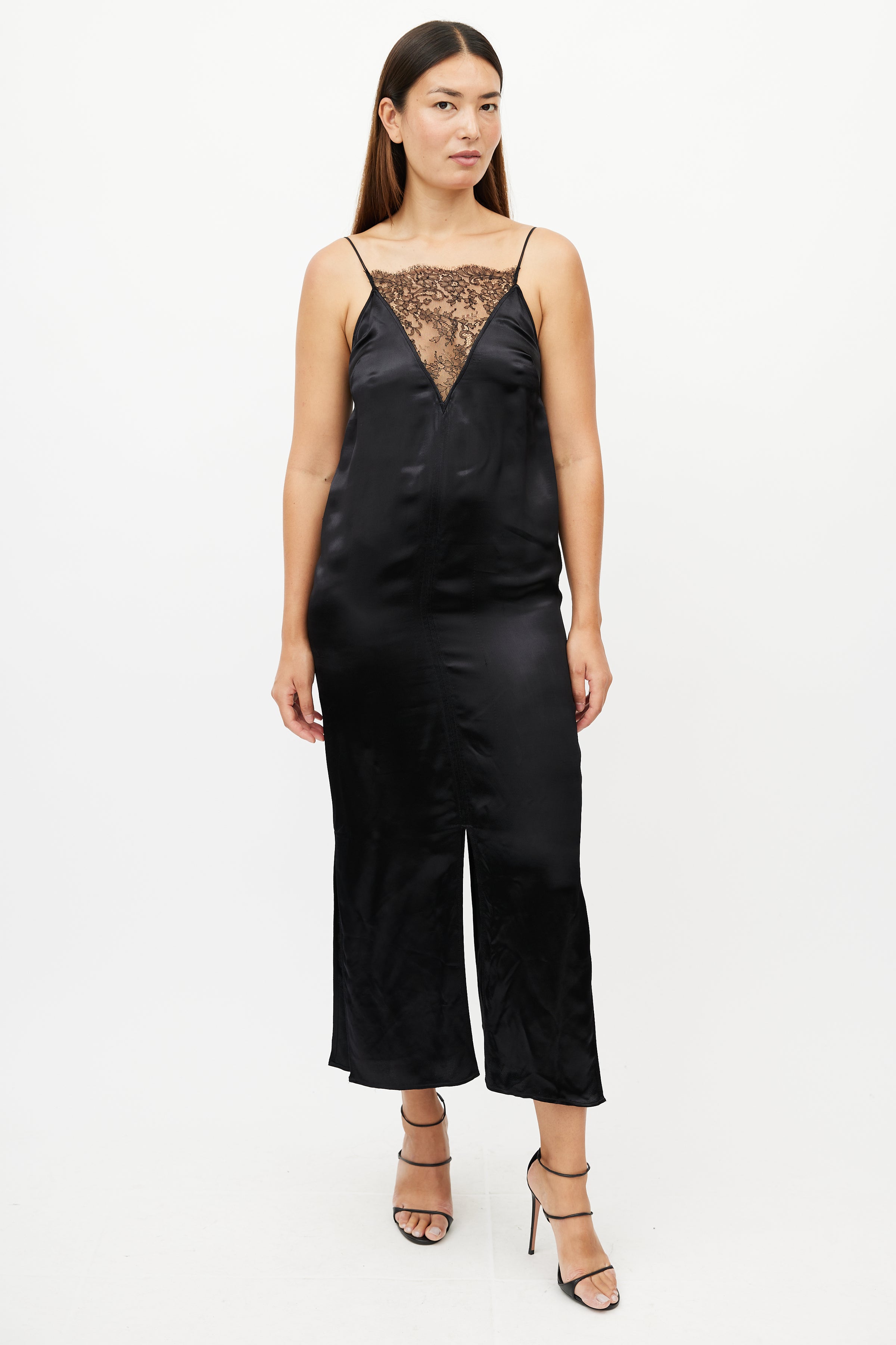 khaite lace dress KHAITE Eyona ruffled corded lace mini dress