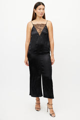 Khaite // Black V-Neck Lace Dress – VSP Consignment