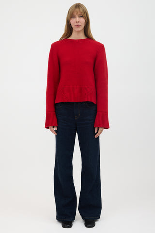 Khaite Cashmere Boxy Sweater