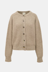 Khaite Cashmere Scarlet Cardigan