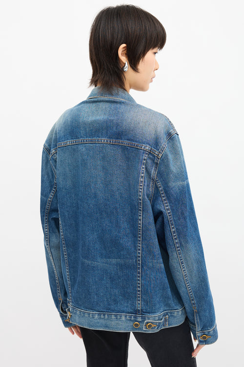 Khaite Cate Oversized Denim Jacket