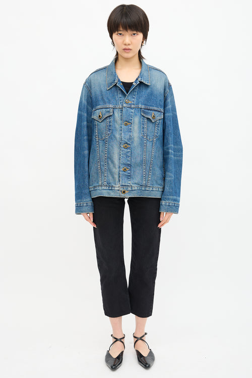 Khaite Cate Oversized Denim Jacket