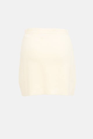 Khaite Darrion Mini Skirt