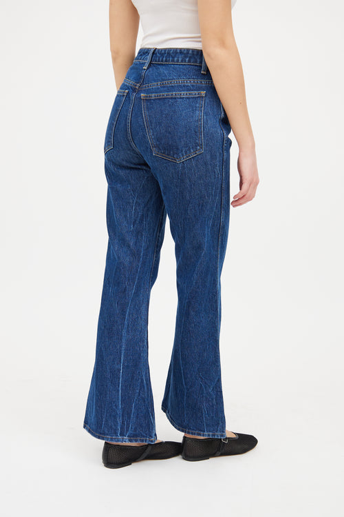 Khaite Dark Wash Gabbie Bootcut Jeans