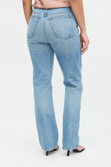Khaite Danielle Straight Leg Jeans