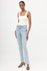 Khaite Daria Slim Leg Jeans