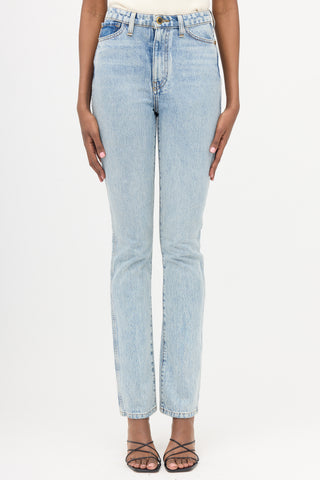 Khaite Daria Slim Leg Jeans