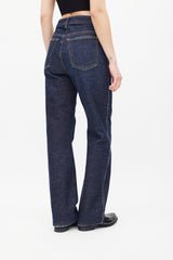 Khaite Raw Denim Danielle Jeans