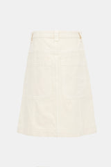 Khaite Denim Caroline Midi Skirt