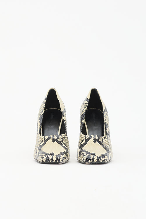 Khaite Embossed Leather Eva Pump