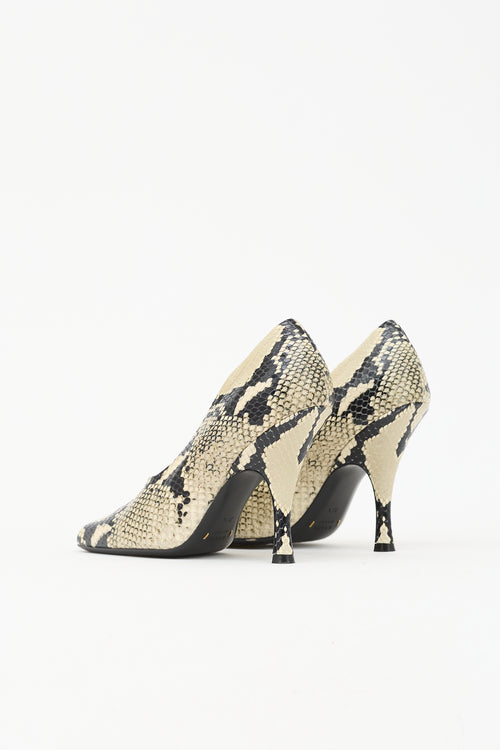 Khaite Embossed Leather Eva Pump