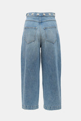 Khaite Hewey Wide Leg Jeans