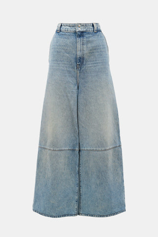 Khaite Isla Wide Leg Jeans