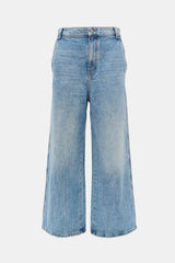 Khaite Ian Wide Leg Jeans