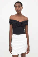 Khaite Jersey Twisted Bodysuit