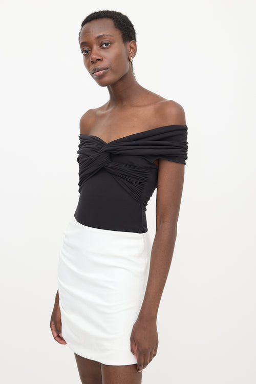 Khaite Jersey Twisted Bodysuit
