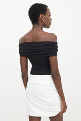 Khaite Jersey Twisted Bodysuit