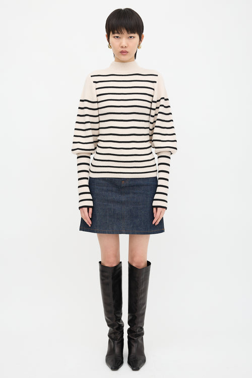 Khaite Joanne Puff Sleeve Sweater