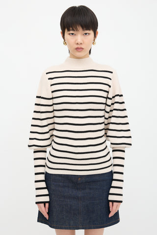 Khaite Joanne Puff Sleeve Sweater