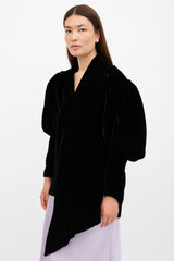 Khaite Velvet Jones Blouse