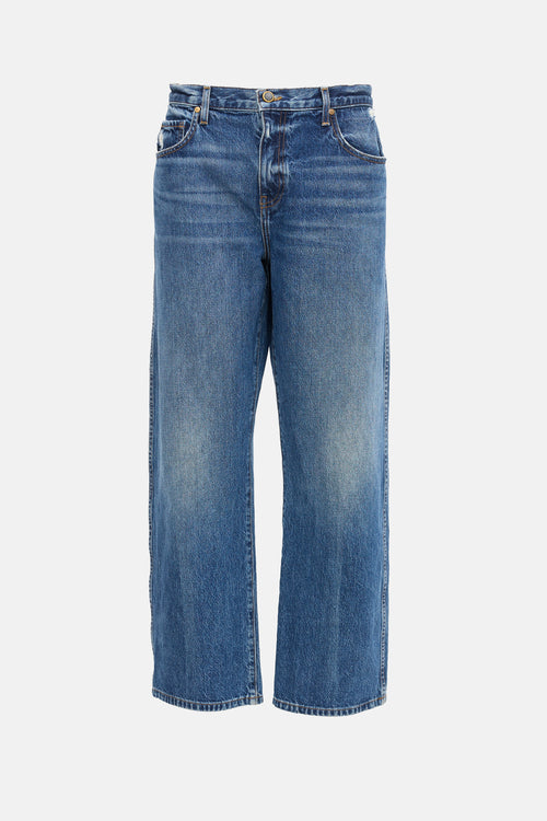 Khaite Kerrie Straight Leg Jeans
