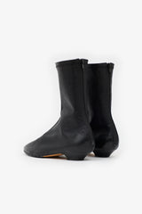 Khaite Leather Ankle Boot