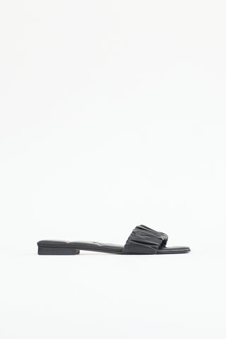 Khaite Leather Crete Slide